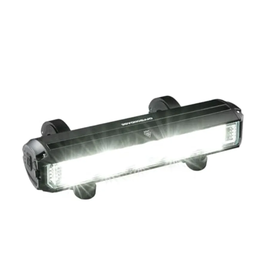 

Bike Light Bar for Ebike, Super Bright Front Light Rechargeable Battery, IPX5 Waterproof, 5 Modes Bicycle Headlight for Mountai
