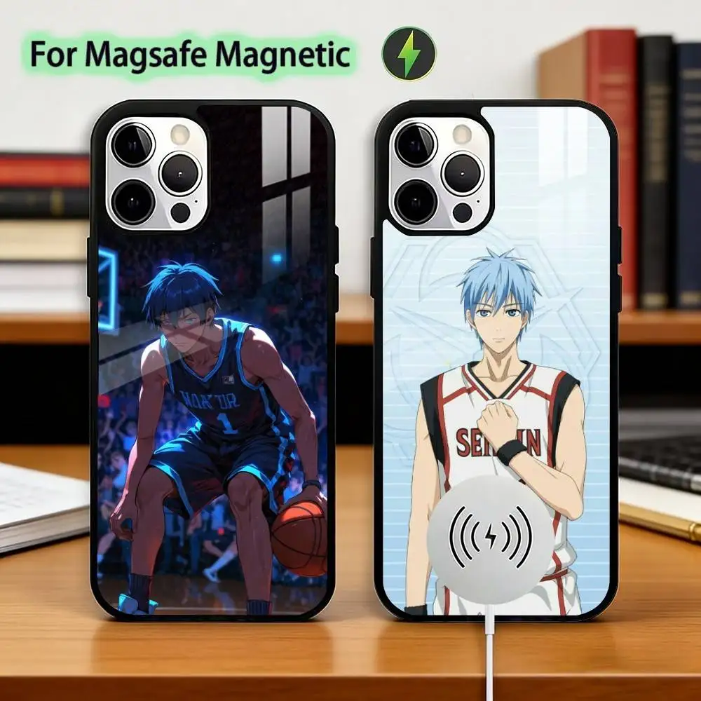 

Kuroko's Basketball Phone Case For iPhone17,16,15,14,13,12,11 Plus,Pro Magnetic with Magsafe Wireless Charging