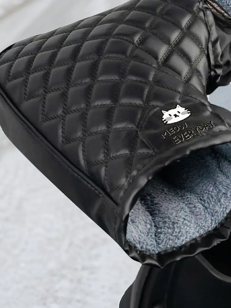 AliExpress NONE Winter Motorcycle Bike Handlebar Mitts Waterproof Hand Muffs Keep Warm Windproof Scooter Mitts For Cold Weather Outdoor Cycling