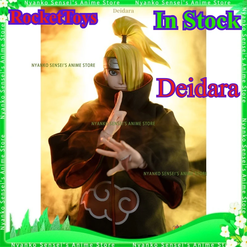 

В наличии RocketToys оригинальный Наруто Акацуки Дейдара солдат 27,5 см фигурка аниме модели игрушка кукла подарок хобби коллекционная