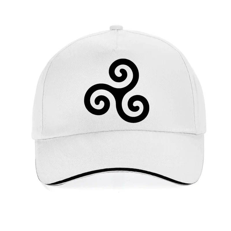 Witchcraft Vortex hat Triskelion Knot Triskele Baseball Cap Vintage Ancient Celtics Symbol men hats bone