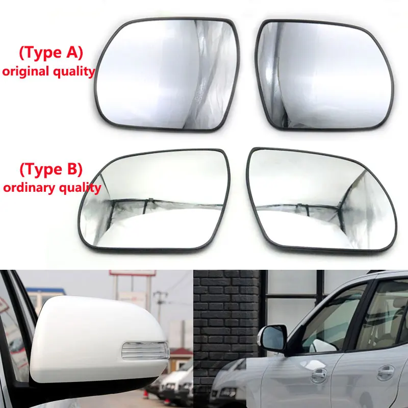 Auto Outside Rearview Door Side Mirror Glass With Heating For Hyundai Santa Fe 2009-2012 Veracruz IX55