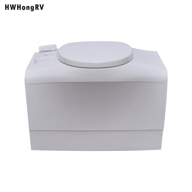 HWhongRV Electric Cassette Toilet for RV Van Modified Car Seats for Campervan Caravan or Motorhome