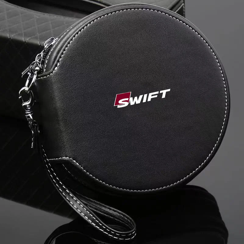 20 Pcs Pu Leather Car Cdbag CD VCD DVD Disc Holder Portable Folder Case Carry Bag Organizer For Suzuki SWIFT JIMNY sx4 ALTO