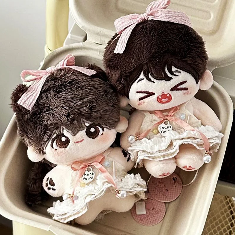 17cm Labubu V2 Dress Skullpanda Cute Clothing Custom Fashion Dress 10cm Cotton Doll Clothing Linabell Exquisite Clothing
