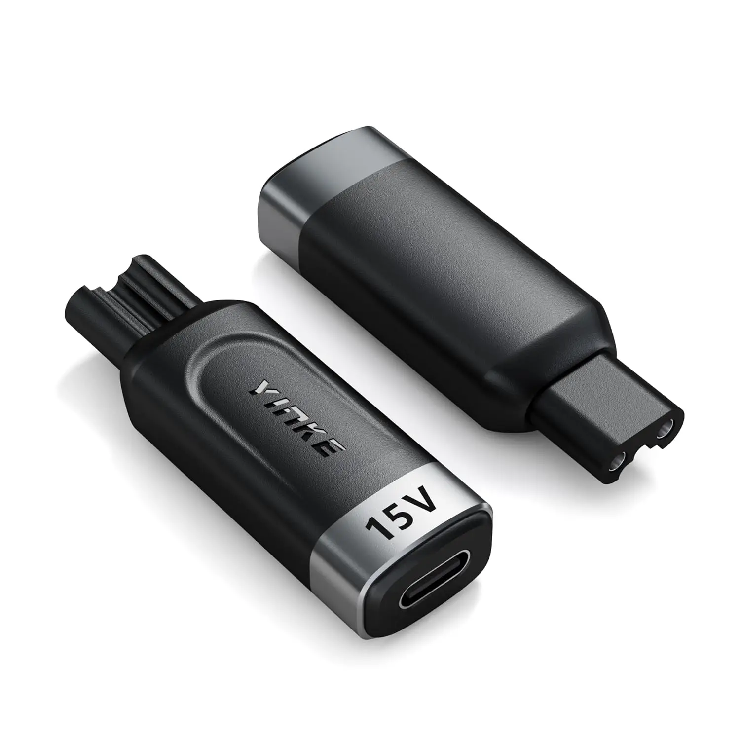 Yinke 15V Typ-C-Rasierer Ladegerät Adapter für Philips USB-C Rasierer Ladegerät Konverter