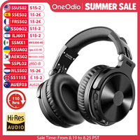 Oneodio Pro-C Bluetooth Wireless Headphones With Mic 110Hr Hi-Res Over Ear Bluetooth 5.2 Headset Earphone For Phone PC Sports