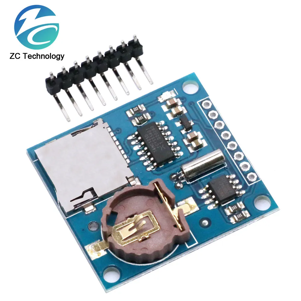 Mini Data Logger Module Logging Shield for Arduino For Raspberry Pi Logging Recorder Data Logger Module Shield V1.0 SD Card