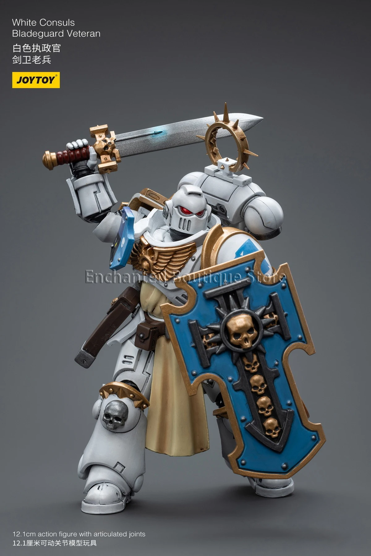 JOYTOY 40K 1/18 Bladeguard Veteran Action Figure Dark Angels