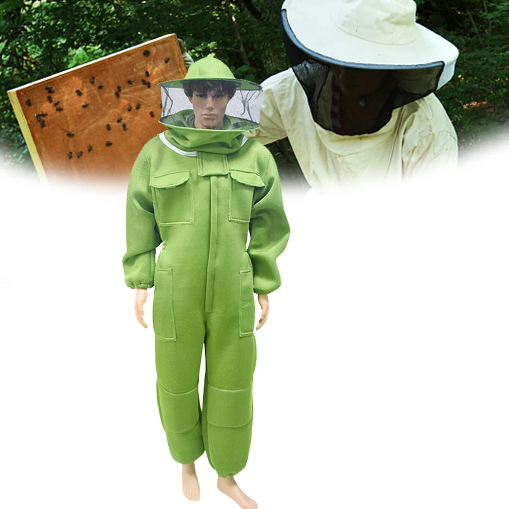 

Beekeeping Clothing Professional Grade Preferred 3D Air Cotton Fabric Bee Suits Beekeeper Suits Bee Keeping Suits