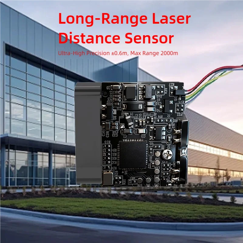 High-Precision Laser Ranging Module Infrared Ranging Module Sensor Module 2000 Meters Outdoor Pulse Type
