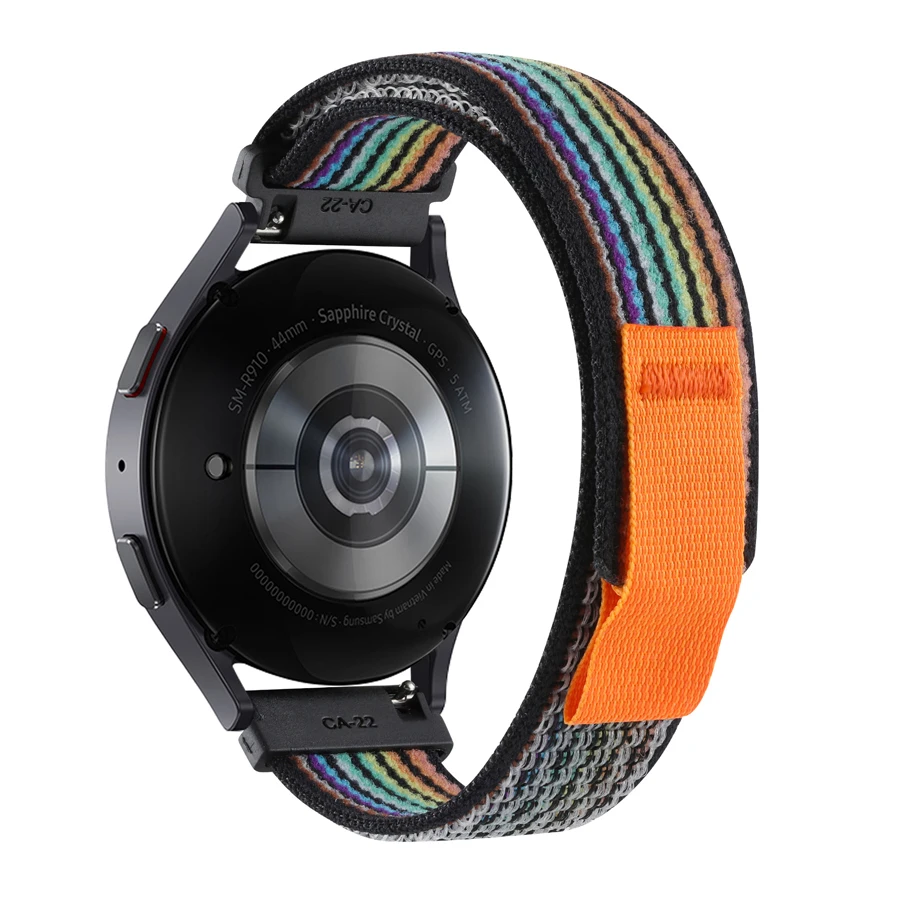 For Amazfit Cheetah Pro Strap Nylon Loop Wristband Bracelet For Amazfit GTR 4 3 Pro 2e 2 GTS 4 2 Mini Bip U 3 Pro Watch Band