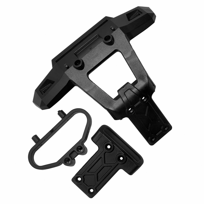 Front Bumper e Bumper Mount Set, Fit para HBX HAIBOXING 901, 901A, 903, 903A, 1/12 RC Car, Atualizações de peças, acessórios sobressalentes