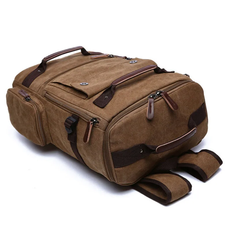 Oulylan мужской холщовый рюкзак походный рюкзак дышащий рюкзак для кемпинга многофункциональный рюкзак для багажа сумка большой вместимости