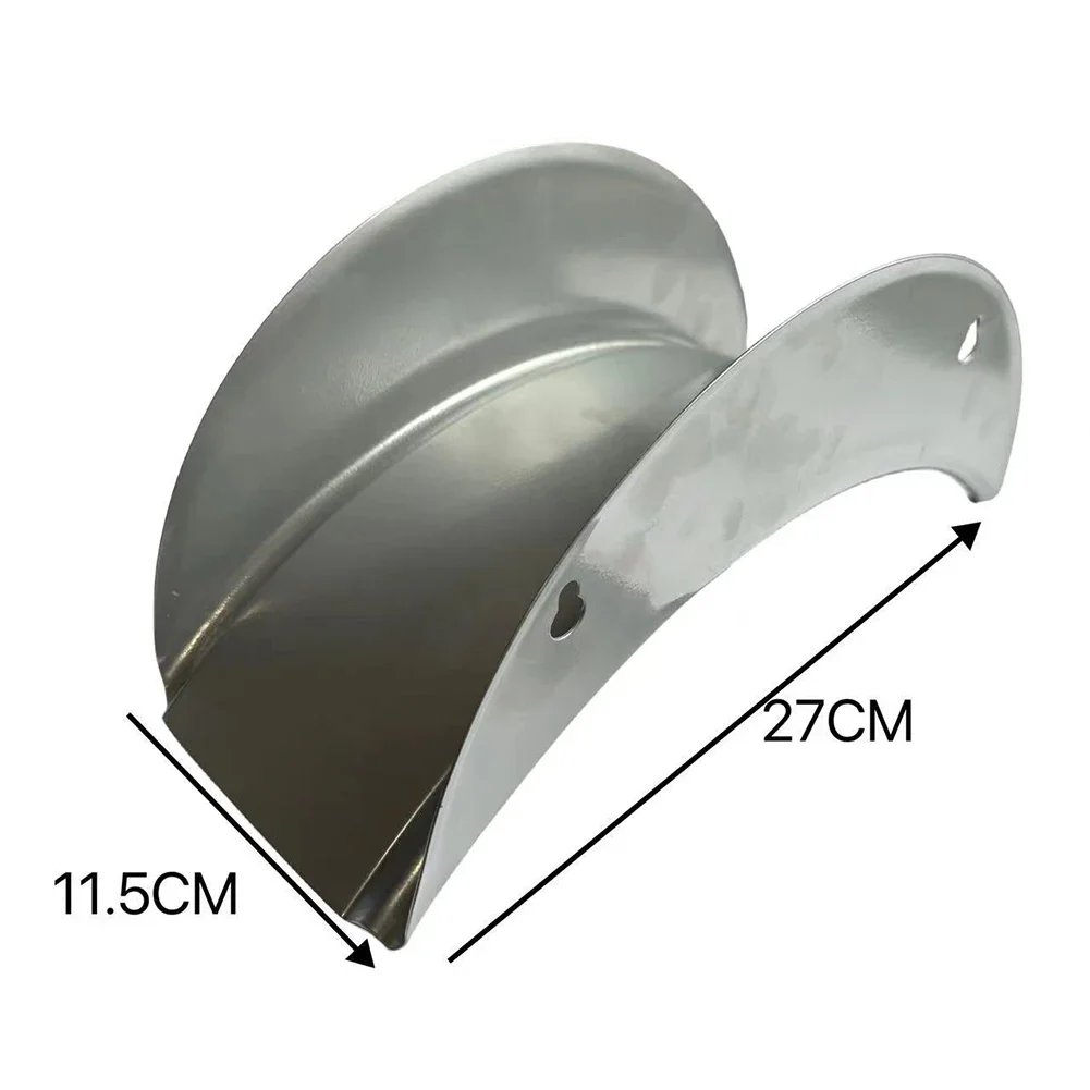 Yard Or Garage Design Hanger Monitor Outdoor Elements Fitment Metal Number Of Pieces Pack Sliver Water Hose Holder