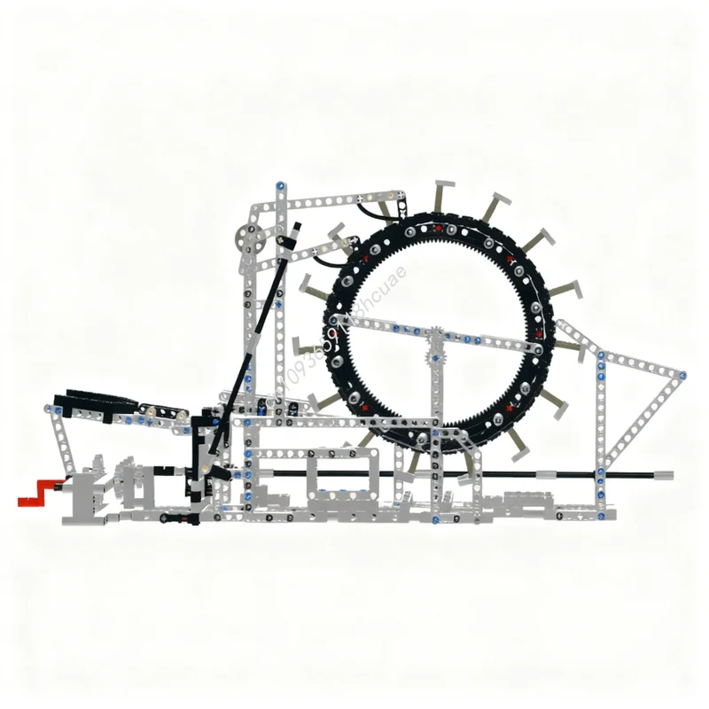 

653pcs MOC Technical Model Building Blocks Assemble Toys Architecture DIY Christmas Gifts Education Brick Kids Creative Idea