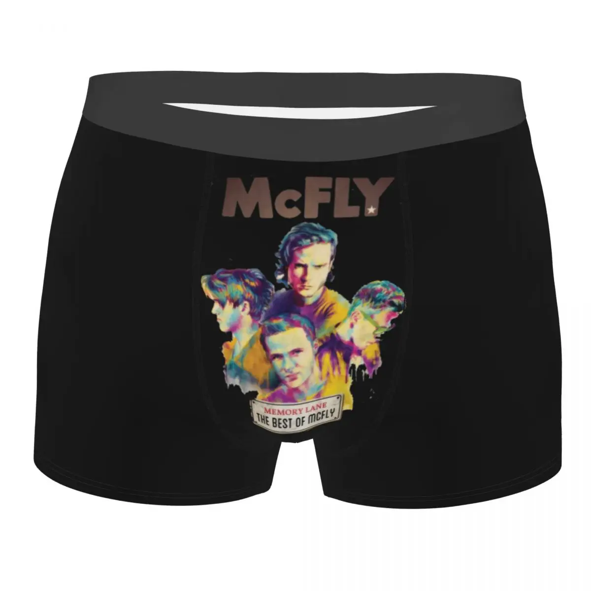 

Custom British Singer Rock Music Mcfly Boxers Shorts Men's Briefs Underwear Fashion Underpants
