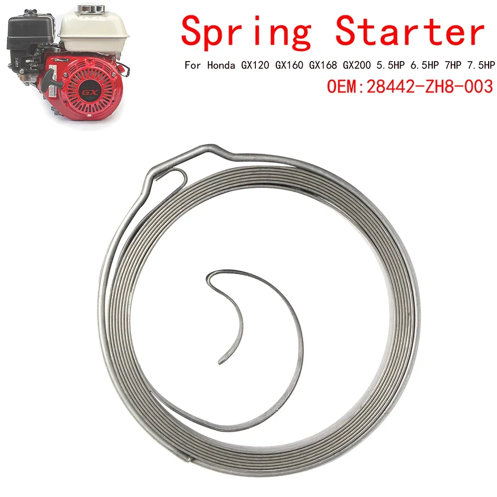 Spring Recoil Pull Start Starter Primavera Para Honda GX120 GX160 GX168 GX200 5.5HP 6.5HP 7HP 7.5HP Engine Motor Gasoline Genera