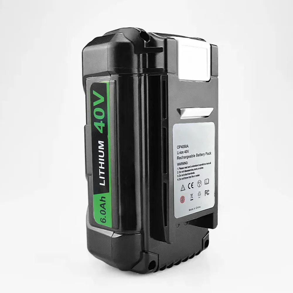 بطارية ليثيوم عالية الطاقة 40 فولت 6AH، لبطارية أداة Ryobi RY40200 OP4050 OP4026، RY40430، جزازة العشب Ryobi #3