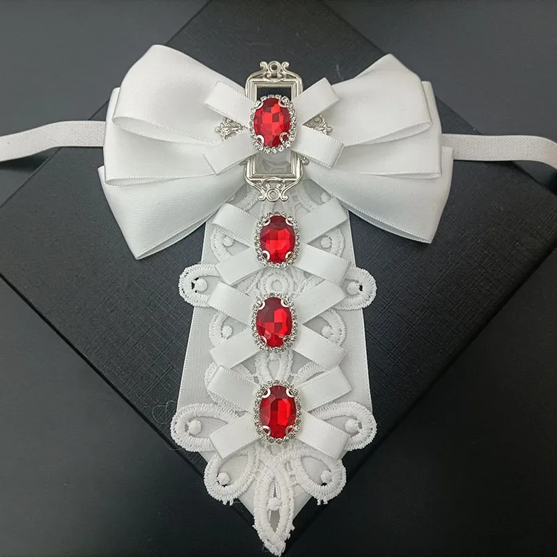 Handmade BowTies Retro British Korean Men's Business Banquet Suit Shirt Accessories Original Design Luxury HighEnd Collar Flower