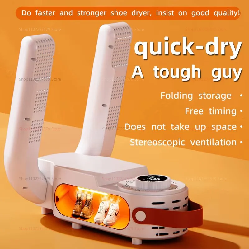 

Shoe Dryer Foot Intelligent Timer Adjustable Dryer Quick Drying Deodorizing Sterilizing Household Shoe Warmer Heater