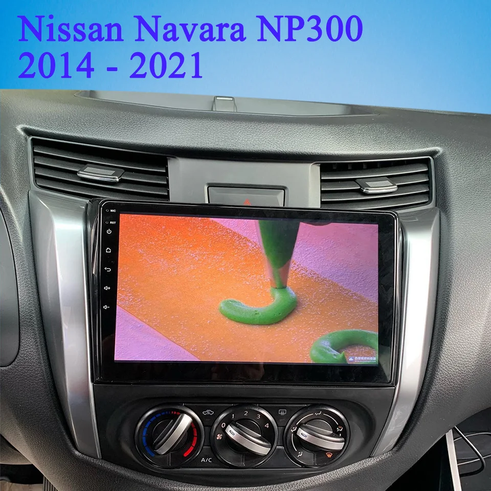 

For Nissan Navara NP300 2014 2016 2018 2020 2021 Autoradio Video Audio DVD Cassette GPS Navigation HU CarPlay Auto 4G Lte WiFi
