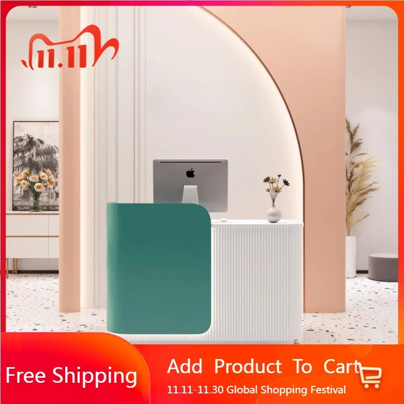 

Shop Bar Reception Desks Executive Aesthetic Shop Bar Reception Desks Minimalist Salon Comptoire Accueil Commercial Furniture