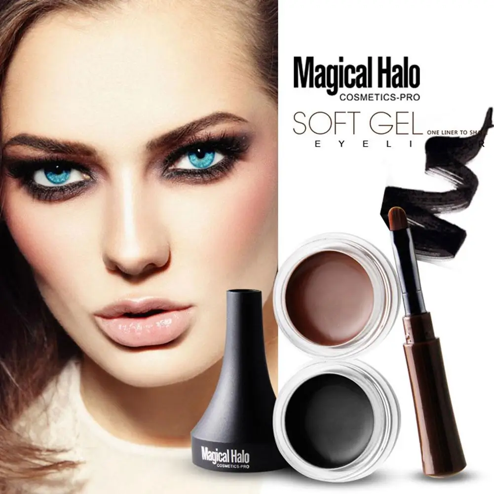 Waterdichte Eyeliner Crème Matte Sneldrogende Eyeliner Pen Enkele Eyeliner Rijke Cosmetica Make-Up M6g1