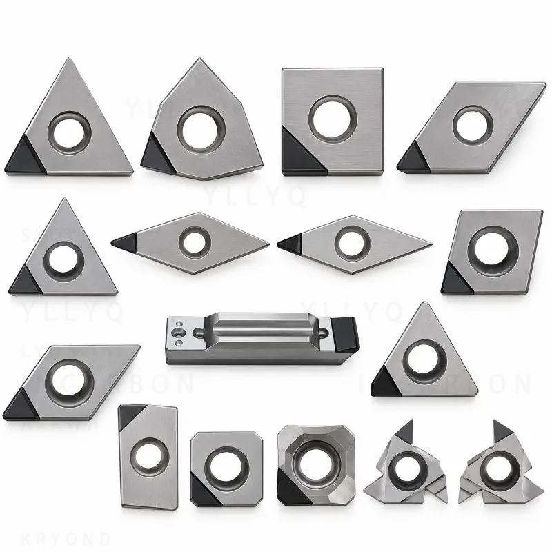 1PC PCD CBN CNC Carbide Inserts CCGT DCGT VCGT TPGH MGMN APKT SEKT CNMG TNMG WNMG VNMG DNMG 16ER 16IR AG60 Lathe Turning