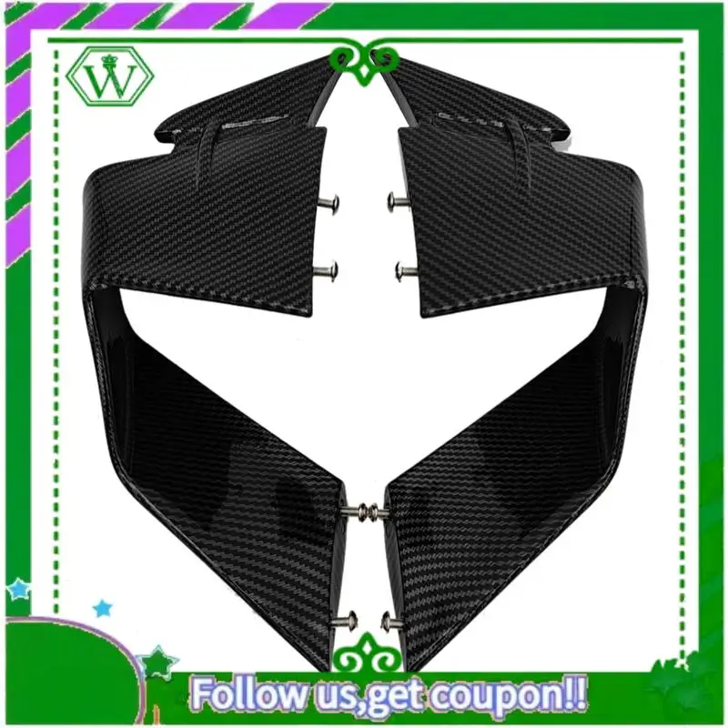 

AC34-Motorcycle Front Spoiler Fixed Wind Winglets Motorcycle Side Wing For BMW S1000RR M1000RR 2019-2022 S 1000RR