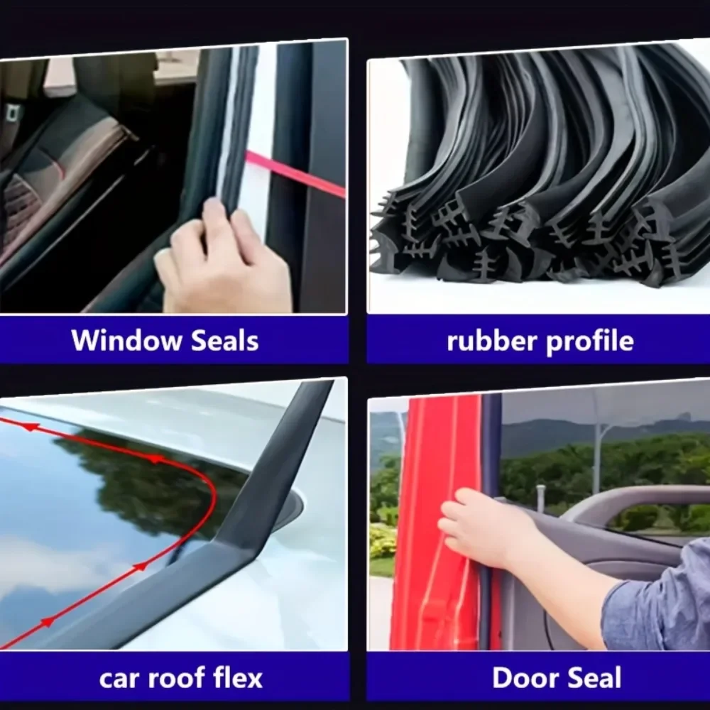 Schwarzer Universeller Wasserdichter Autodichtstoff Windschutzscheiben-Silikonkleber Effizienter Fensterdichtstoff – Detail 6