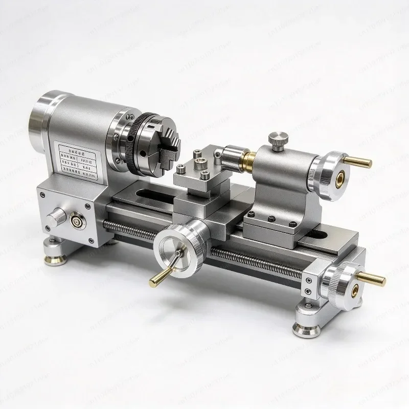Multifunctional Mini Lathe for Watchmaking & DIY, Turning Polishing Drilling Bead Machine with Chuck