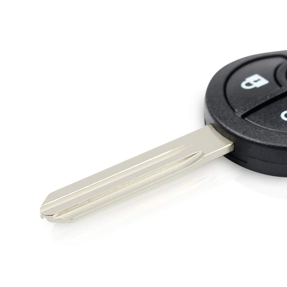 KEYYOU Case Fob Remote Key Shell 2/3/4 Buttons For Nissan Cube Qashqai Juke Suny Sylphy March Tiida Micra Remote Fob