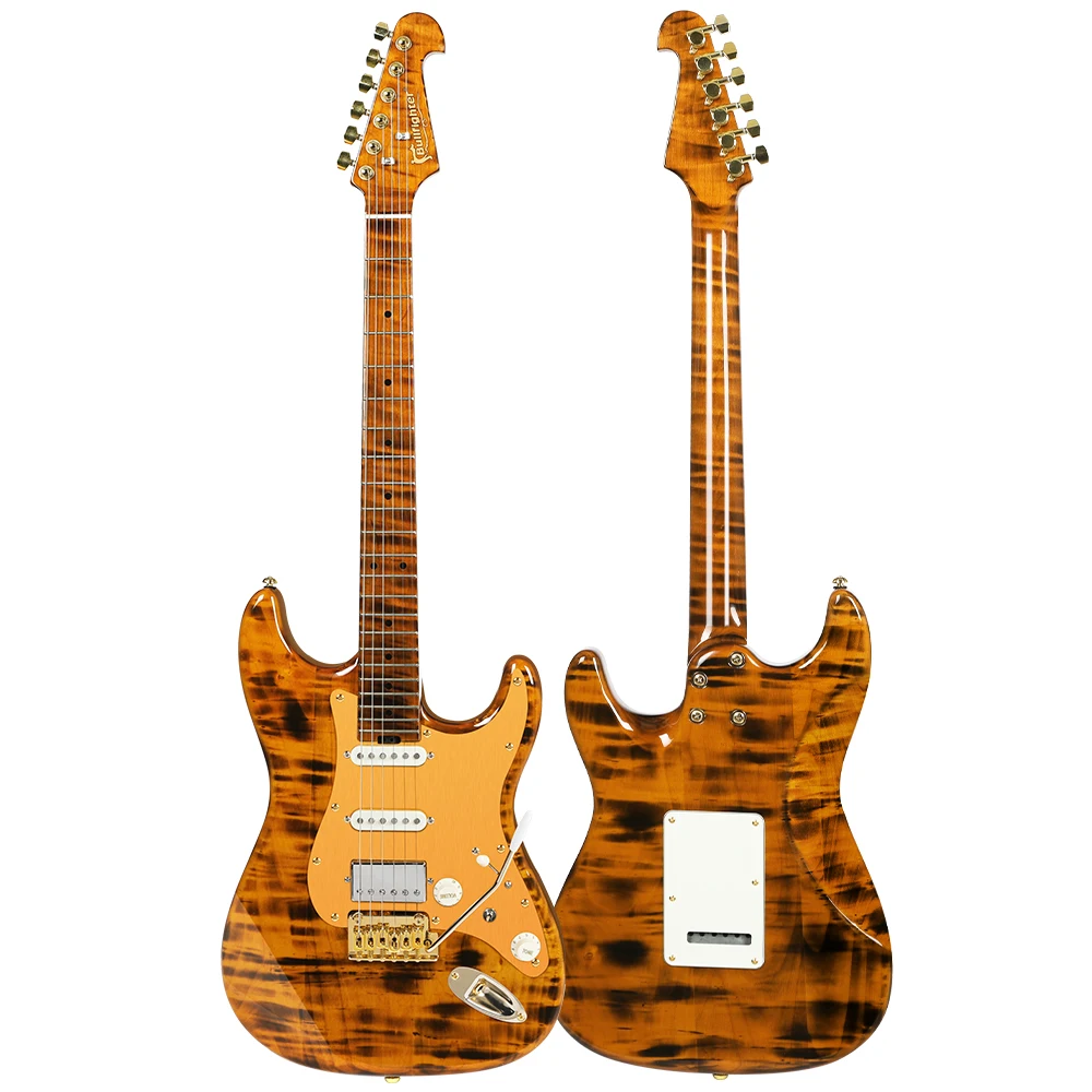 

Stringed Instruments Wholesale Custom High End Alder Vintage Color 6 String Electric Guitar