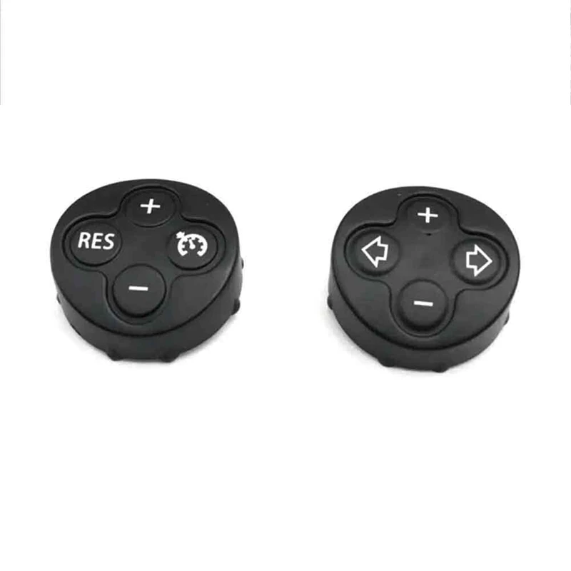 

2Pcs Steering Wheel Volume Button Cruise Control Switch Cover For BMW MINI Cooper