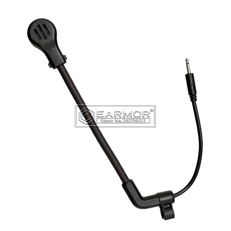 OPSMEN EARMOR Tactical S04/S09/S10 Headset Microphone Replacement Boom mic collection for EARMOR M32 & M32H Tactical Headset