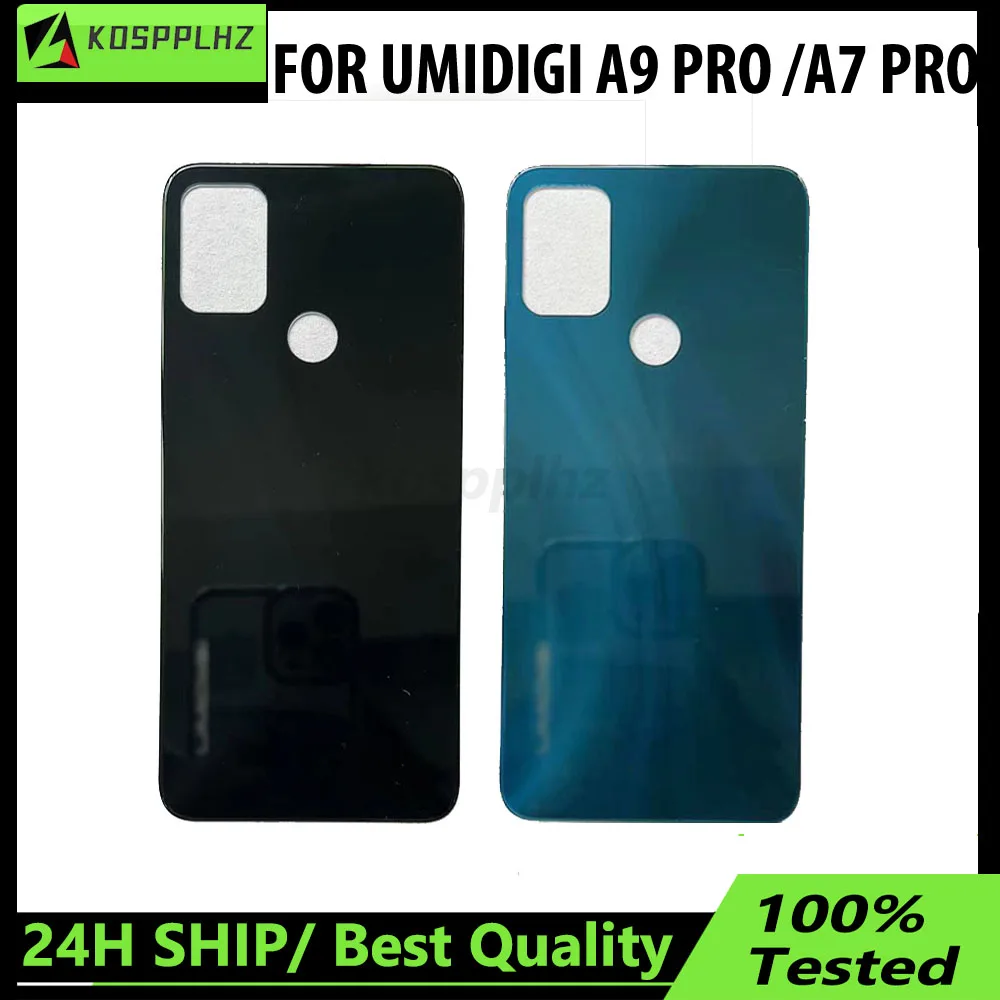 High Quality For UMIDIGI A7 Pro Back Glass Cover For UMIDIGI A9 Pro Back Glass Panel Rear Repair Parts