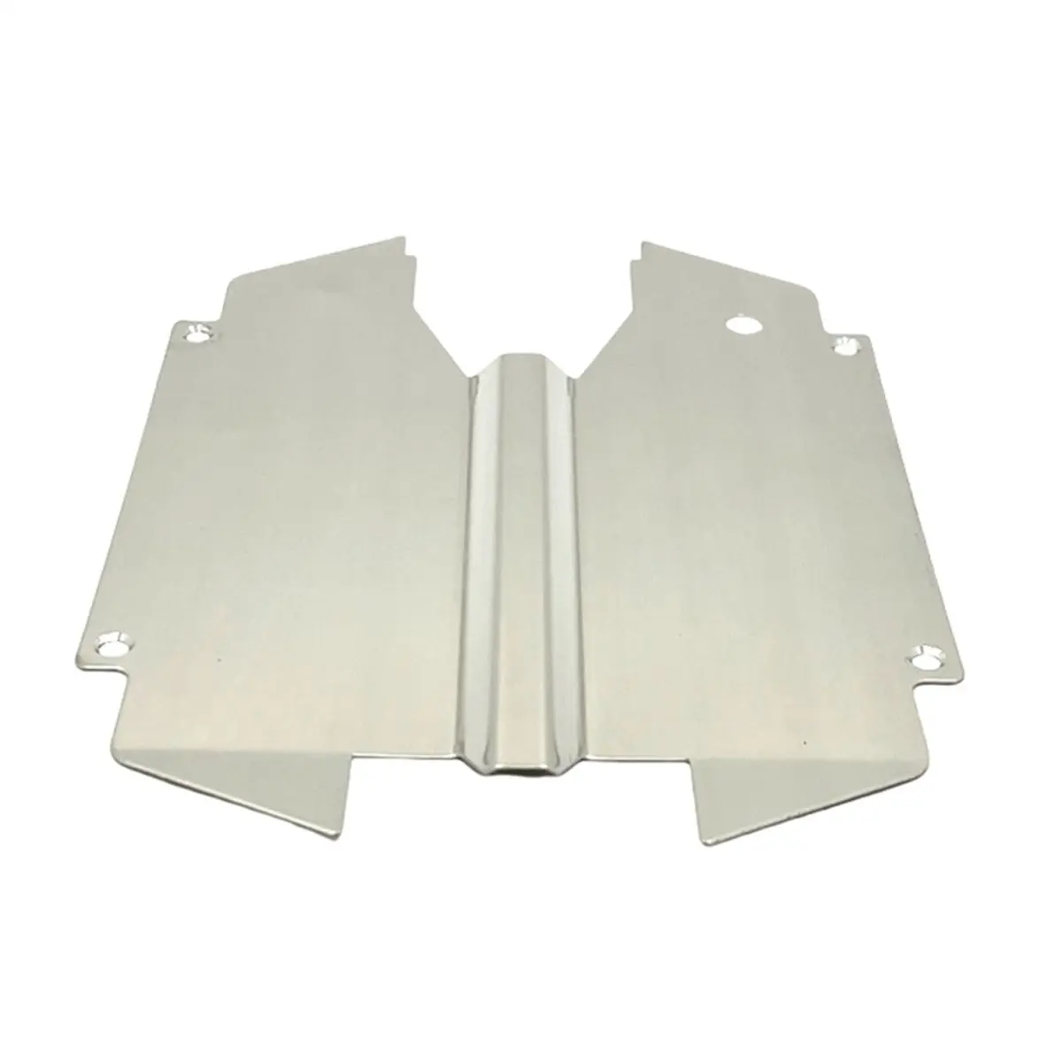 #95J Inox Chassis forearmor,RC Car upgrade Chassis guard plate (Silver)