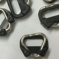 Un juego de 2 correas de hombro para Nikon, ganchos, anillos triangulares, hebillas de bloqueo, accesorios de repuesto para reparación de cámaras DSLR