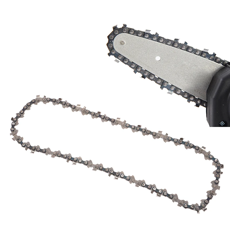 4/6/8/12/14/16 Zoll Metall-Kettensägenkette Ersatzteile Gliederkette Kettensägekette für elektrische Sägen Zubehör Holzschneiden – Detail 8