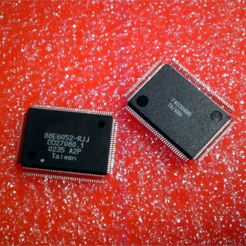 10pcs New 88E6050-RJJ 88E6051-RJJ 88E6052-RJJ QFP-128 Ethernet chip