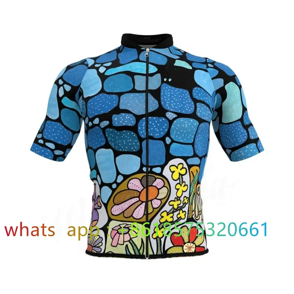 

Slopline Cycling Jersey Men Mountain Bike Jersey MTB Bicycle Shirts Short Sleeve Road Tops Quick Dry Breathable Shirt Ciclismo