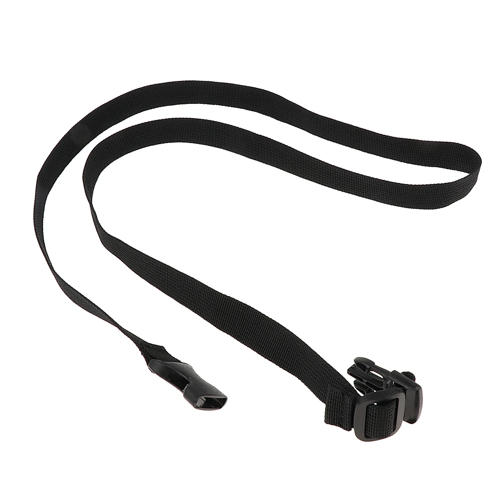 Replacement Climbing Chalk Pouch Belt Adjustable Nylon Waist Belt Strap Anti-Slip with Clip Buckle Black