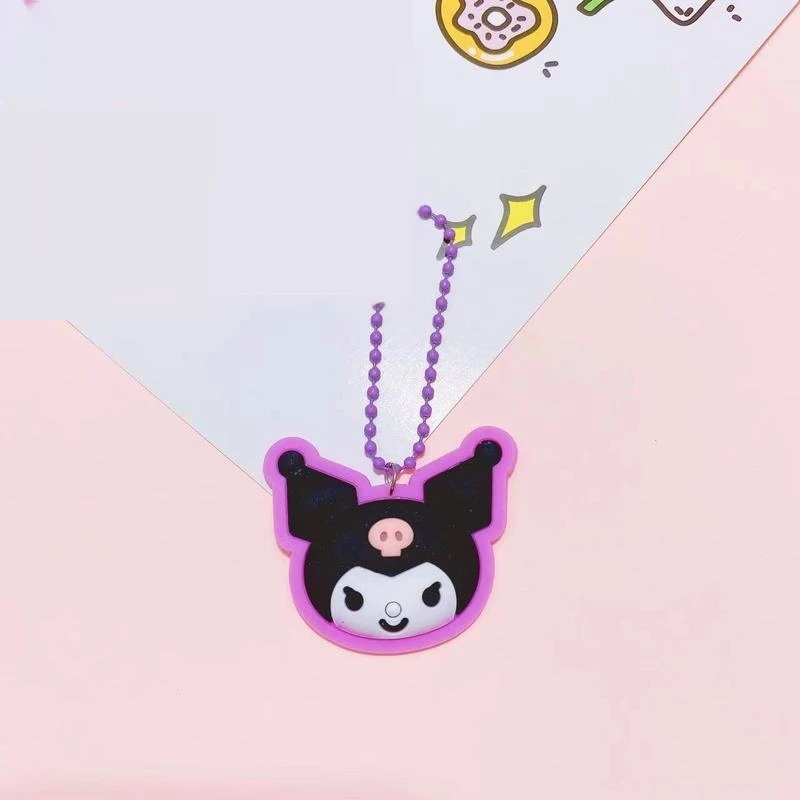 Leuke Cartoon Sanrio Tas Hanger Met Speelgoed Siliconen Film Parcha Hond Cinnamoroll Sleutelhanger Cadeau Leuke Mini Groothandel Een Verjaardagscadeau