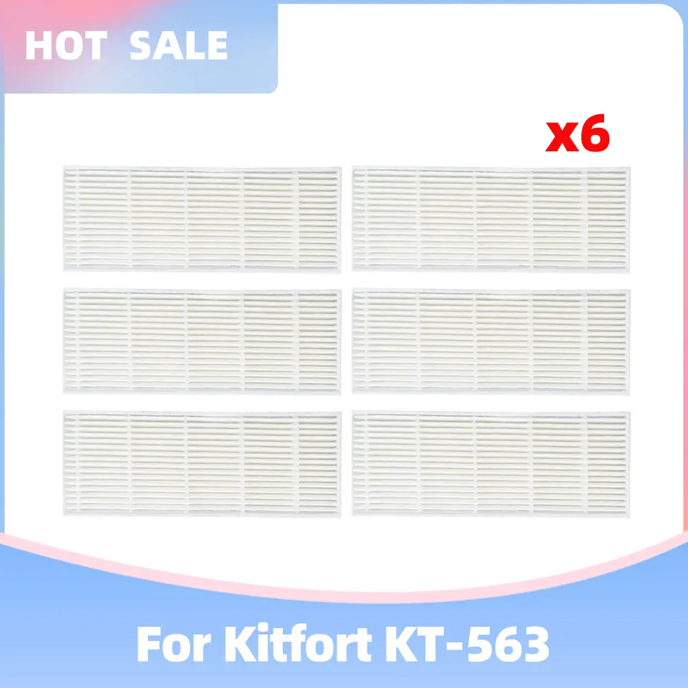 Compatible For Kitfort KT-563 Robot Vacuums Side Brush Hepa Filter Mop Cloths Rag Replacement Spare Part Accessories