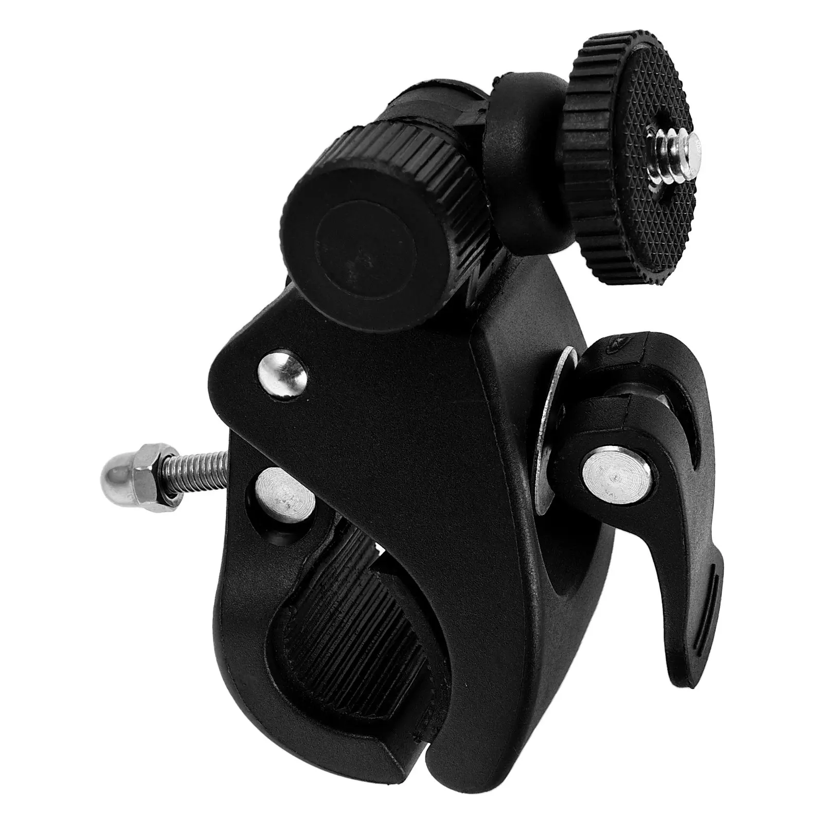 

Multi-Functional Bicycle Big Clamp Adjustable Handlebar Mount for Motorcycle Action Camera Stable Sports Video Capture Bike