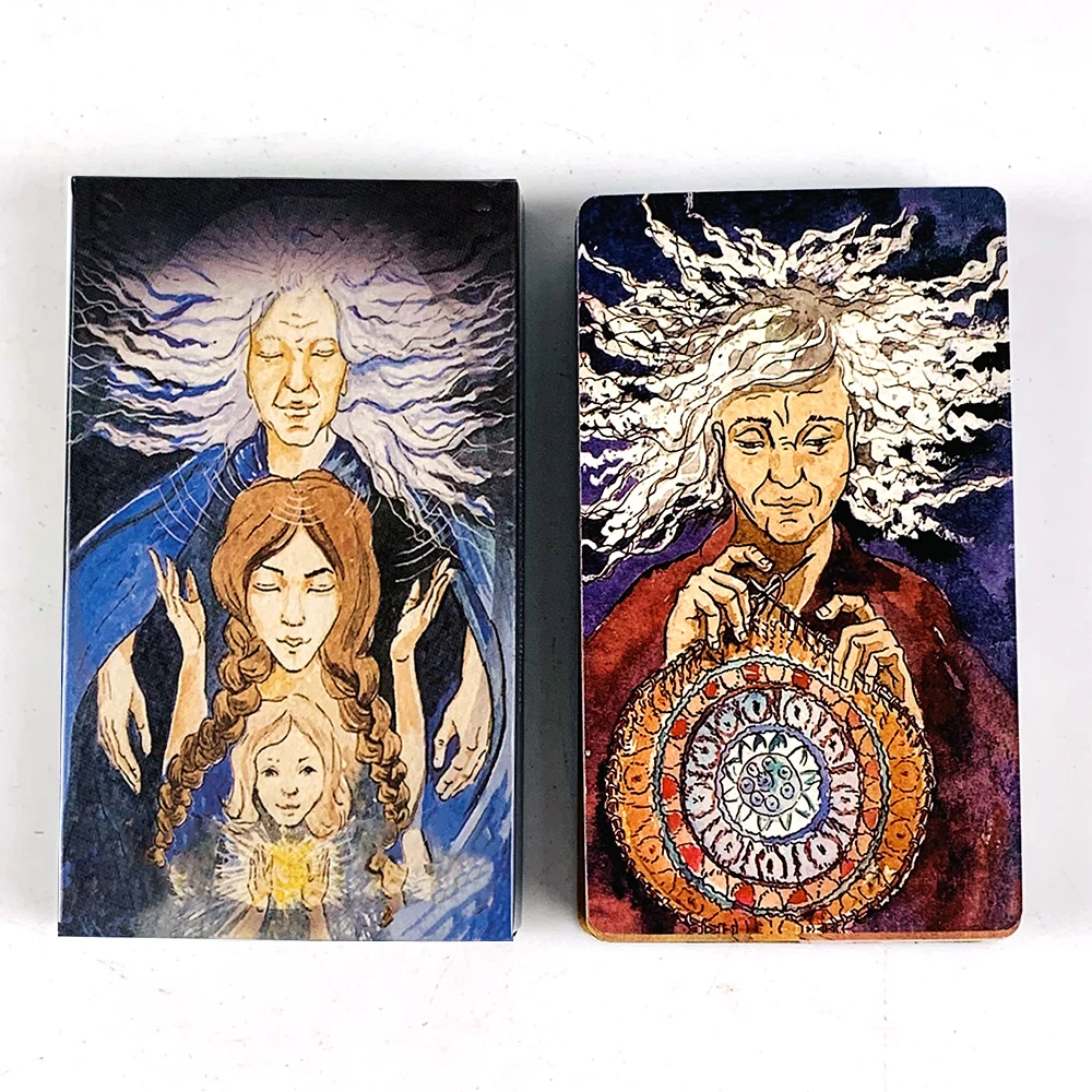 Русские карты Таро, 45-колода карт с инструкцией по бумаге, колода для гадания, игровая игра Borad, семейная игра