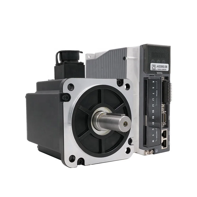 

130JASM515230K-17B-SC+JASD20002-20B 220V High Torque 3000rpm 4.78N.m Ac Servo Motor 1500w Kit with Brake