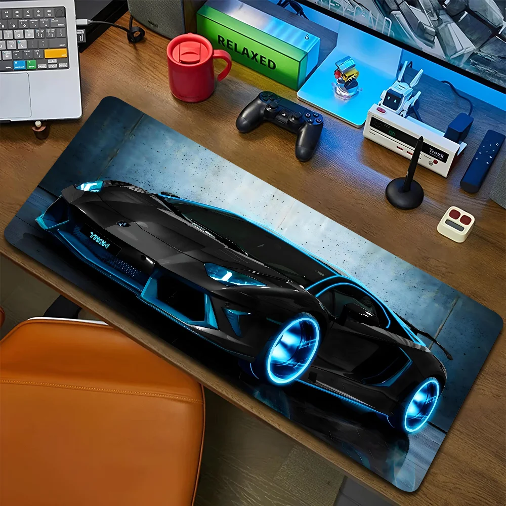 1PC hot cool dream car Lamborghini Non-slip Mouse Pad Suitable For Office Computers Laptops E-sports Game Desk Mats XXL Keyboard