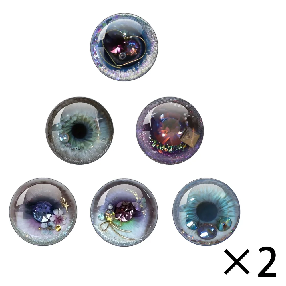 6 Pairs Bjd Doll Ey…